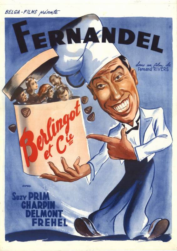 Repro 30x40cm - BERLINGOT ET Cie - Belge