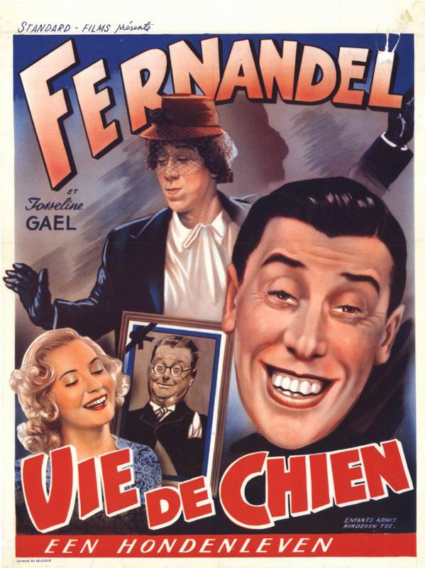 Affiche - UNE VIE DE CHIEN - 36x56cm