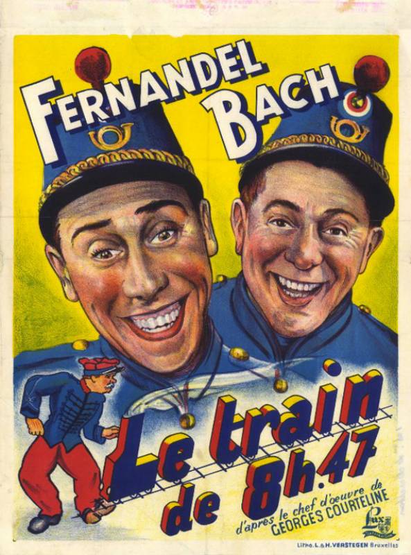 Affiche - TRAIN DE 8h47 (le) - Ressortie 36x56cm