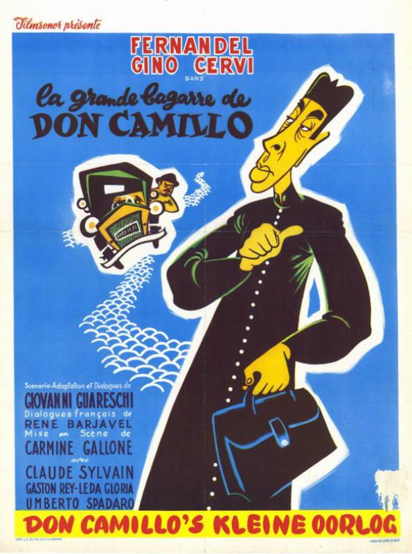 Affiche - GRANDE BAGARRE DE DON CAMILLO (la) - 36x56cm