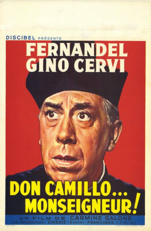 Affiche - DON CAMILLO... MONSEIGNEUR - 36x56cm