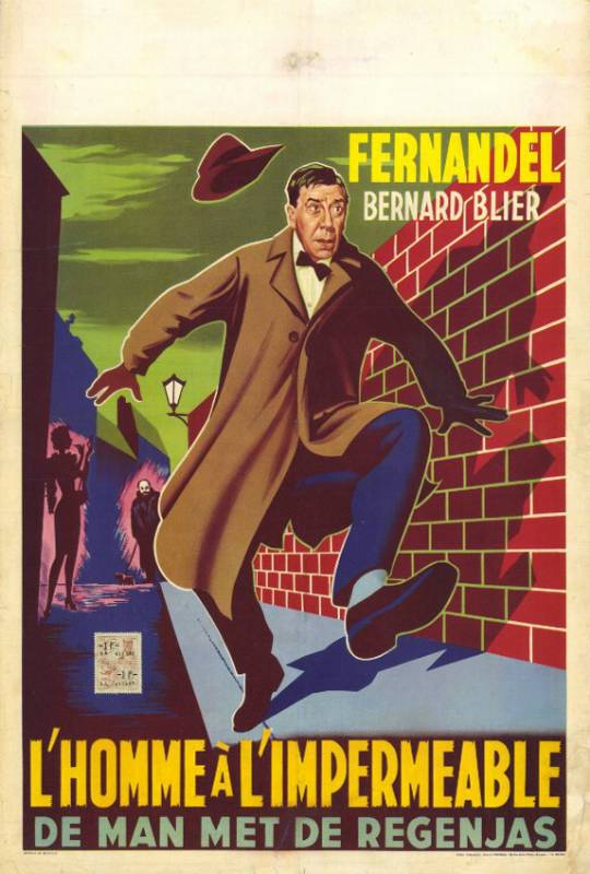 Affiche - HOMME A L'IMPERMEABLE (l') - 36x56cm
