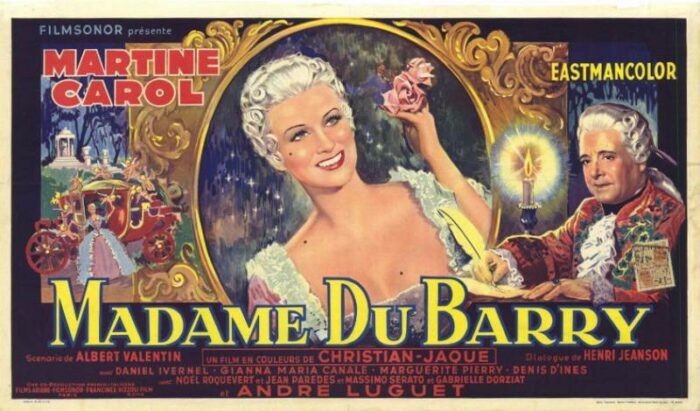 Affiche - MADAME DU BARRY - 36x56cm