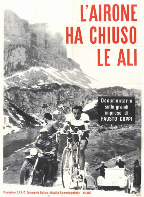 Repro 30x40cm - AIRONE HA CHIUSO LE ALI - Italienne