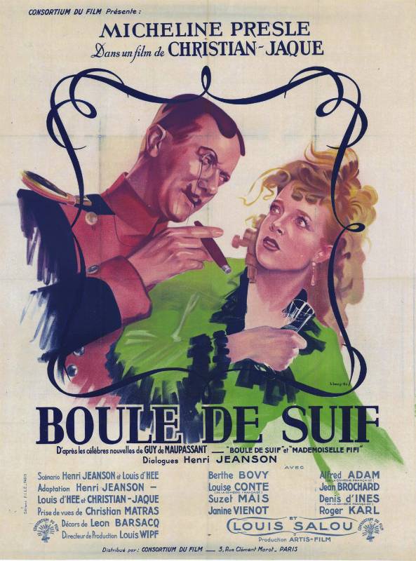 Affiche - BOULE DE SUIF - 120x160cm