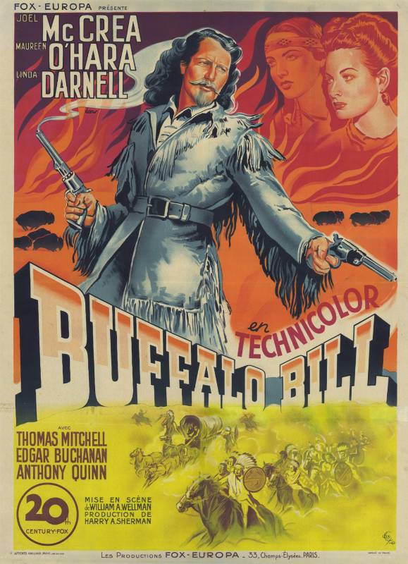 Repro 30x40cm - BUFFALO BILL - Française