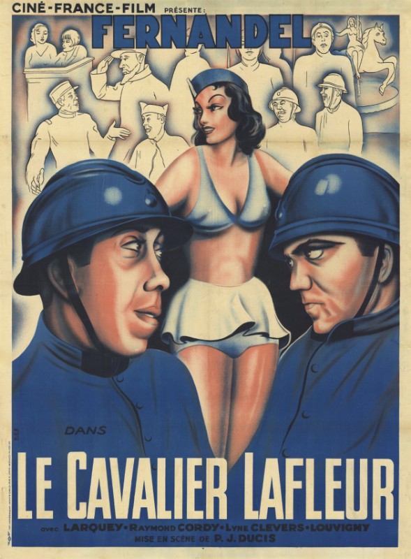 Affiche - CAVALIER LAFLEUR (le) - Ressortie 120x160cm