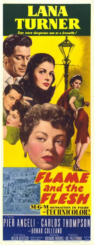 Affiche - FLAMME ET LA CHAIR (la) - 36x92cm