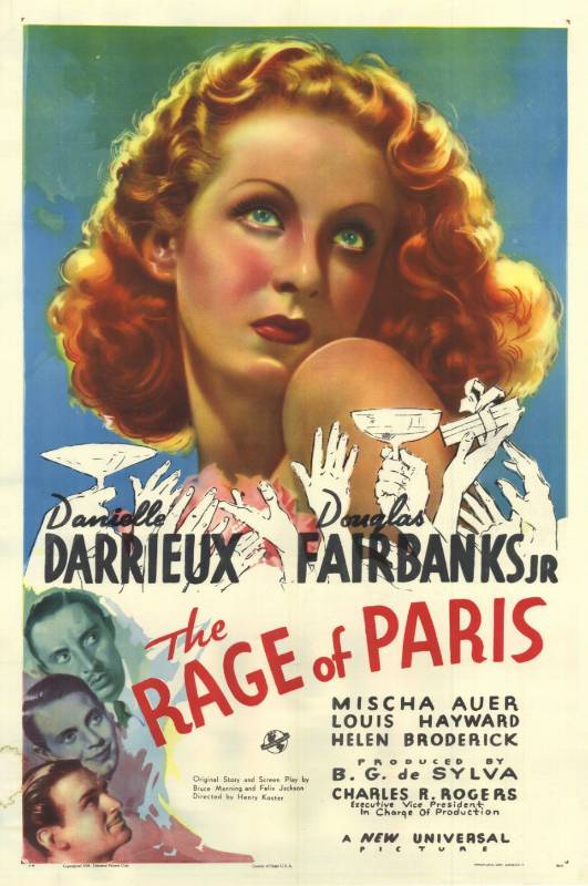 Repro 30x40cm - COQUELUCHE DE PARIS - U.S.