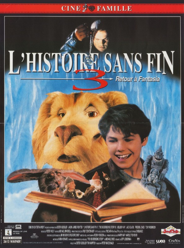Affiche - HISTOIRE SANS FIN 3 - RETOUR A FANTASIA (l') - 40x55cm