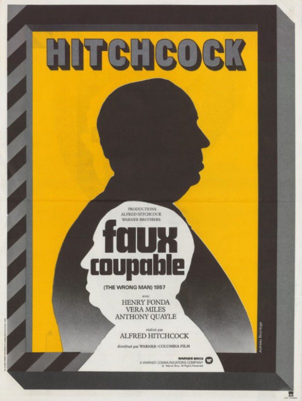Affiche - FAUX COUPABLE (le) - Ressortie 40x55cm