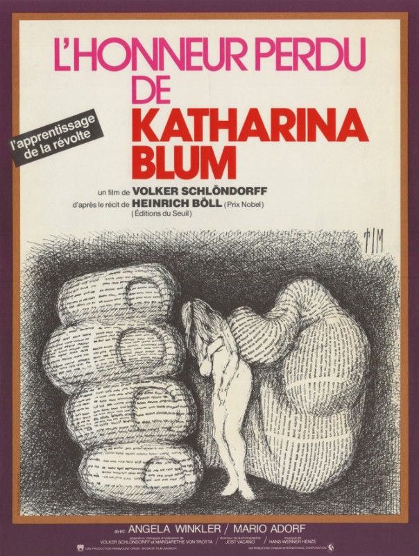 Affiche - HONNEUR PERDU DE K. BLUM (l') - 40x55cm