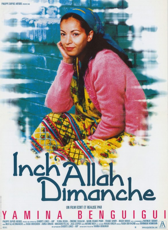 Affiche - INCH' ALLAH DIMANCHE - 40x55cm