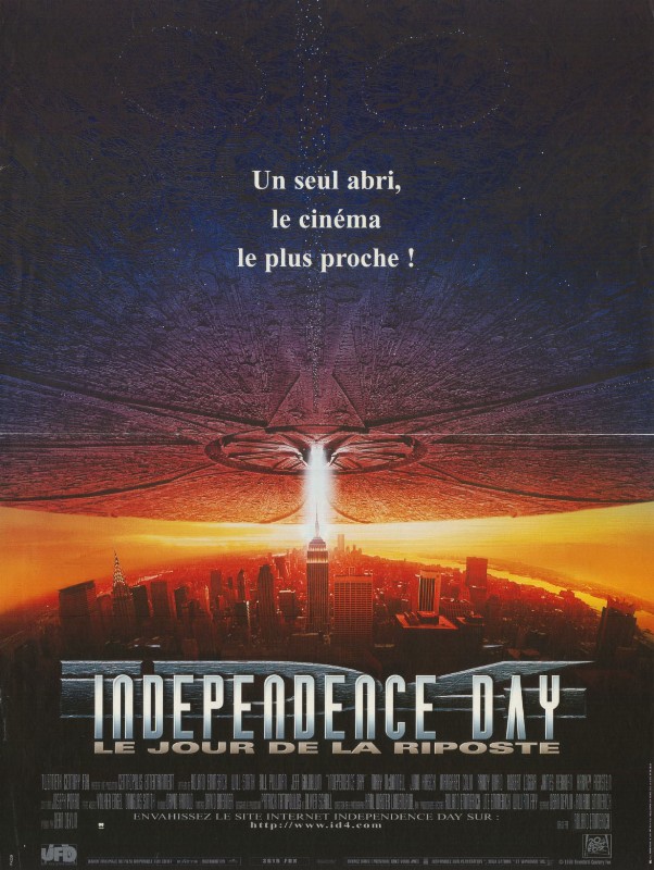 Affiche - INDEPENDENCE DAY, LE JOUR DE LA RIPOSTE - 40x55cm
