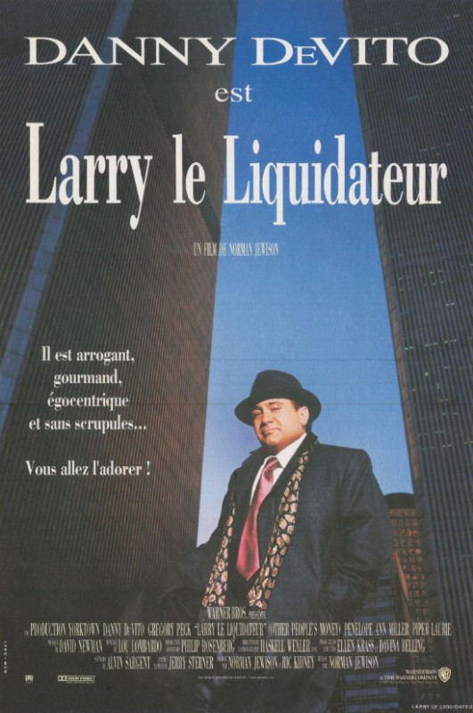 Affiche - LARRY LE LIQUIDATEUR - 40x55cm