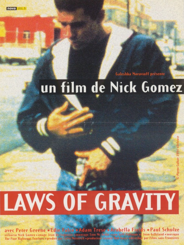Affiche - LAWS OF GRAVITY - 40x55cm
