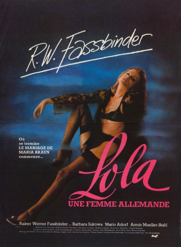 Affiche - LOLA, UNE FEMME ALLEMANDE - 40x55cm