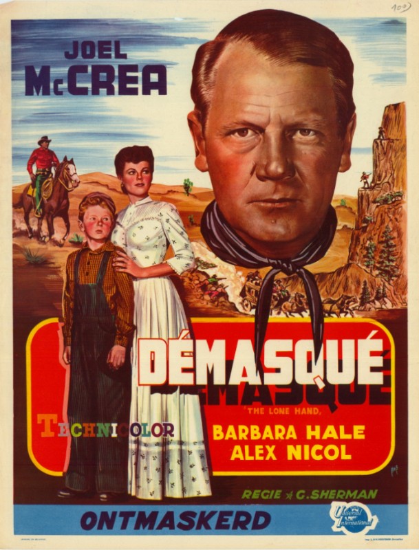 Repro 30x40cm - DEMASQUE - Belge