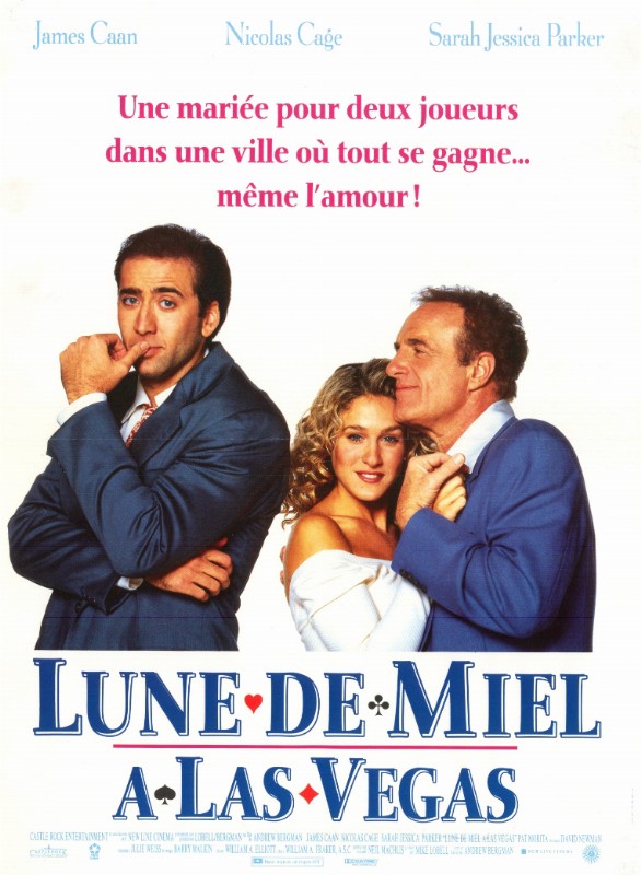 Affiche - LUNE DE MIEL A LAS VEGAS - 40x55cm