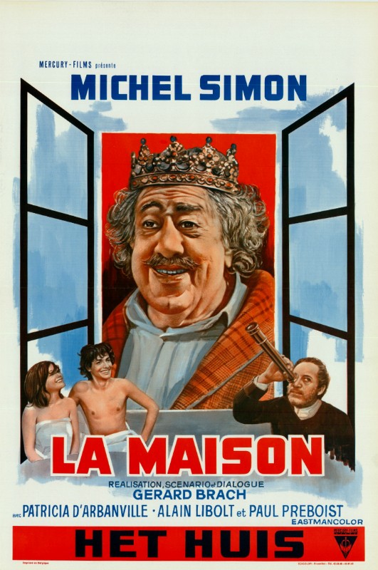 Repro 30x40cm - MAISON (la) - Belge
