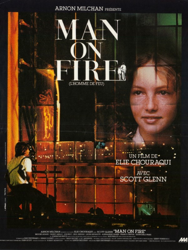 Affiche - MAN ON FIRE - 40x55cm