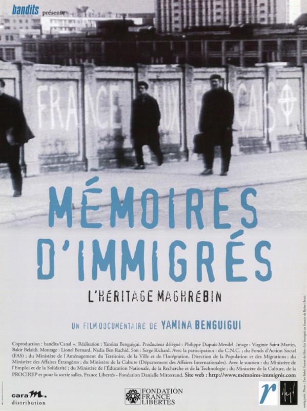 Affiche - MEMOIRES D'IMMIGRES L'HERITAGE MAGHREBIN - 40x55cm