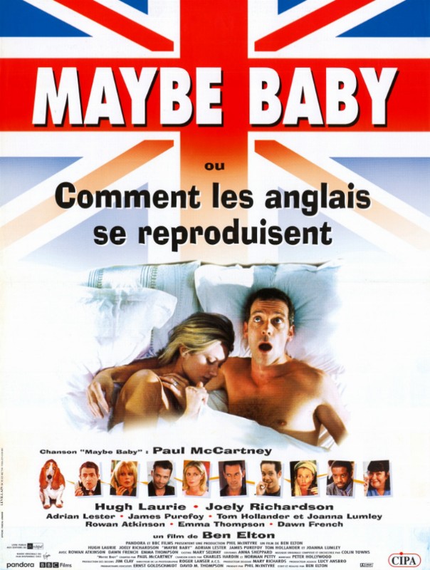 Affiche - MAYBE BABY OU COMMENT LES ANGLAIS SE REPRODUISENT - 40x55cm
