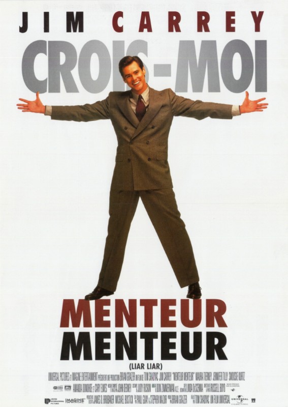 Affiche - MENTEUR, MENTEUR - 40x55cm