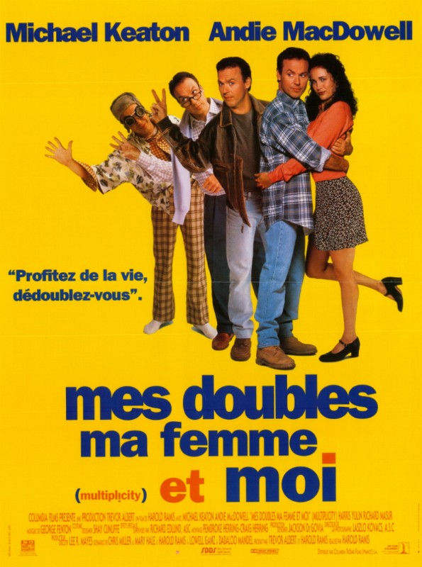 Affiche - MES DOUBLES, MA FEMME ET MOI - 40x55cm