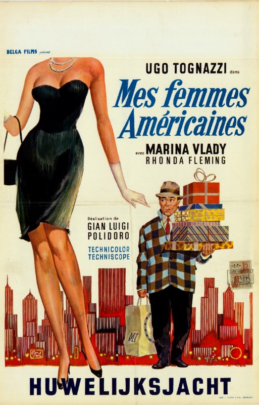 Affiche - MES FEMMES AMERICAINES - 36x56cm