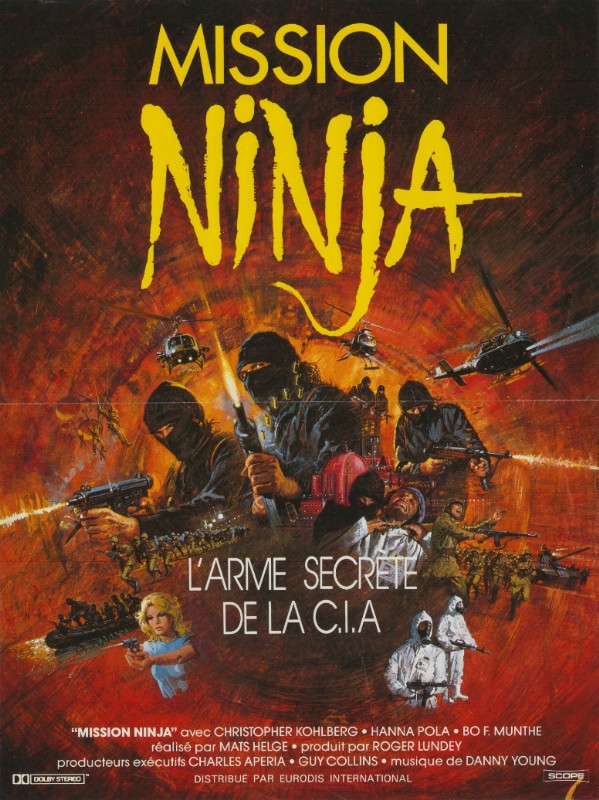 Affiche - MISSION NINJA - 40x55cm