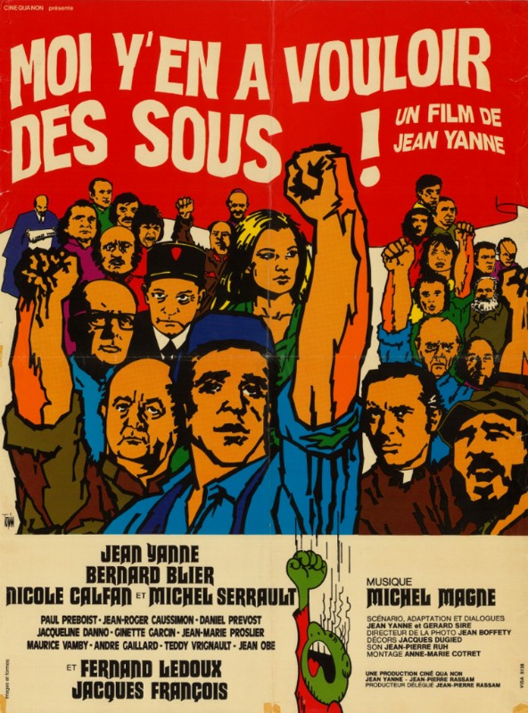Affiche - MOI Y EN A VOULOIR DES SOUS - 50x70cm
