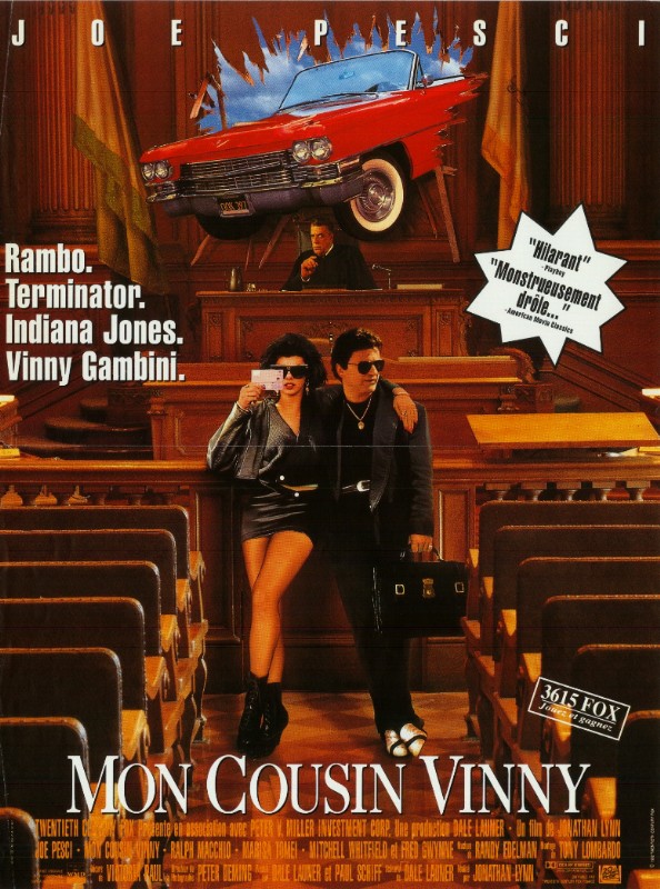 Affiche - MON COUSIN VINNY - 40x55cm