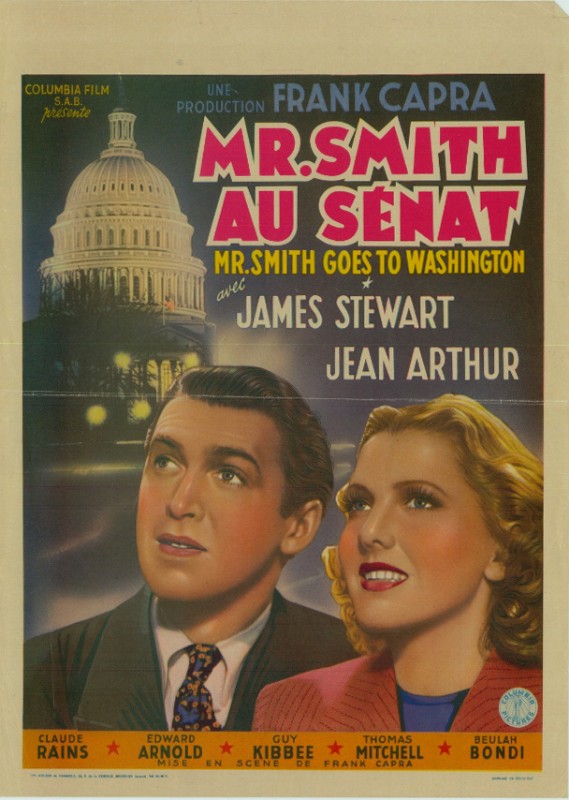 Repro 30x40cm - MR SMITH AU SENAT - Belge