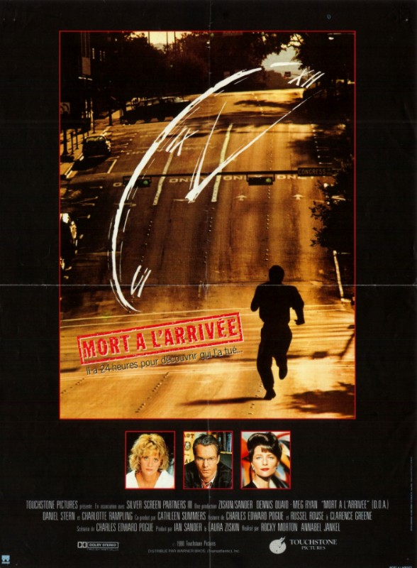 Affiche - MORT A L'ARRIVEE - 40x55cm