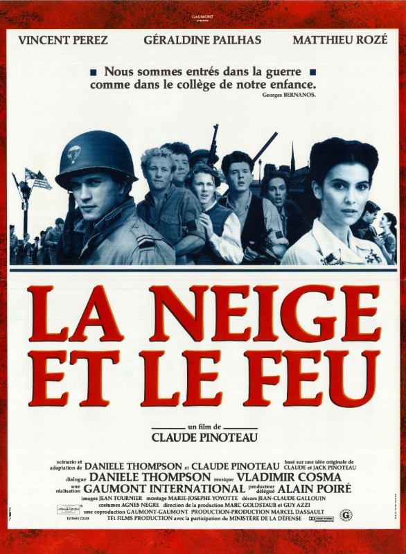 Affiche - NEIGE ET LE FEU (la) - 40x55cm
