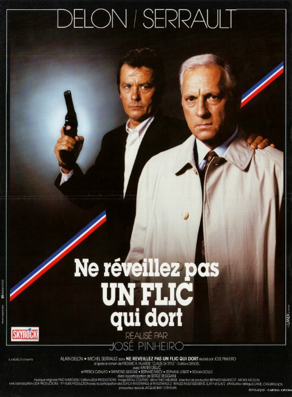 Affiche - NE REVEILLEZ PAS UN FLIC QUI DORT - 40x55cm