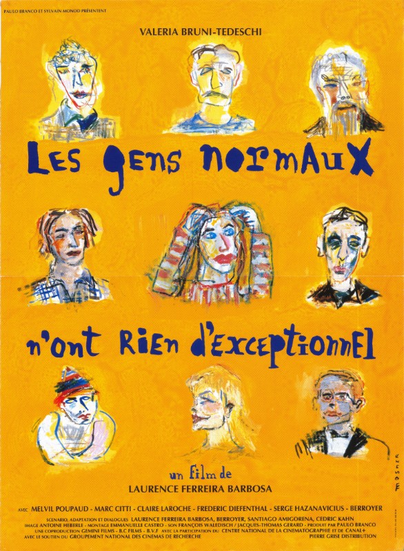 Affiche - GENS NORMAUX N'ONT RIEN D'EXCEPTIONNEL (les) - 40x55cm