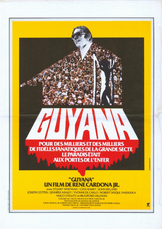 Affiche - GUYANA, LA SECTE DE L'ENFER - 40x55cm B