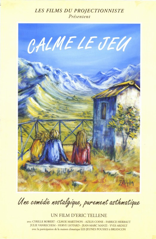 Affiche - CALME LE JEU - 40x55cm