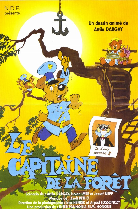 Affiche - CAPITAINE DE LA FORET (le) - 40x55cm