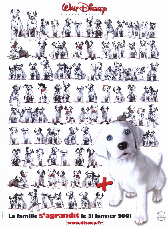 Affiche - 102 DALMATIENS - 40x55cm B