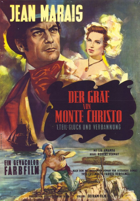 Repro 30x40cm - COMTE DE MONTE-CRISTO (le) - Autrichienne