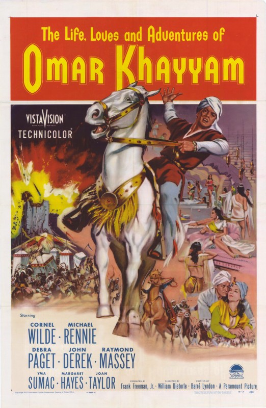 Repro 30x40cm - AMOURS D'OMAR KHAYYAM (les) - U.S.