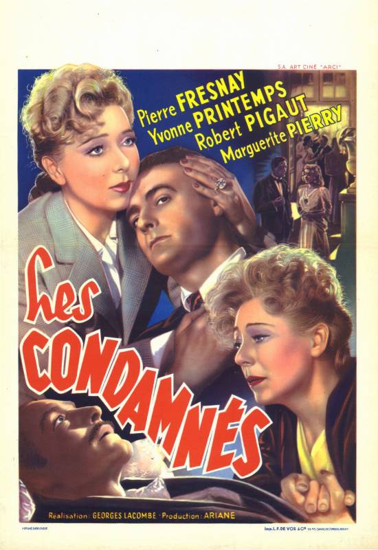 Repro 30x40cm - CONDAMNES (les) - Belge