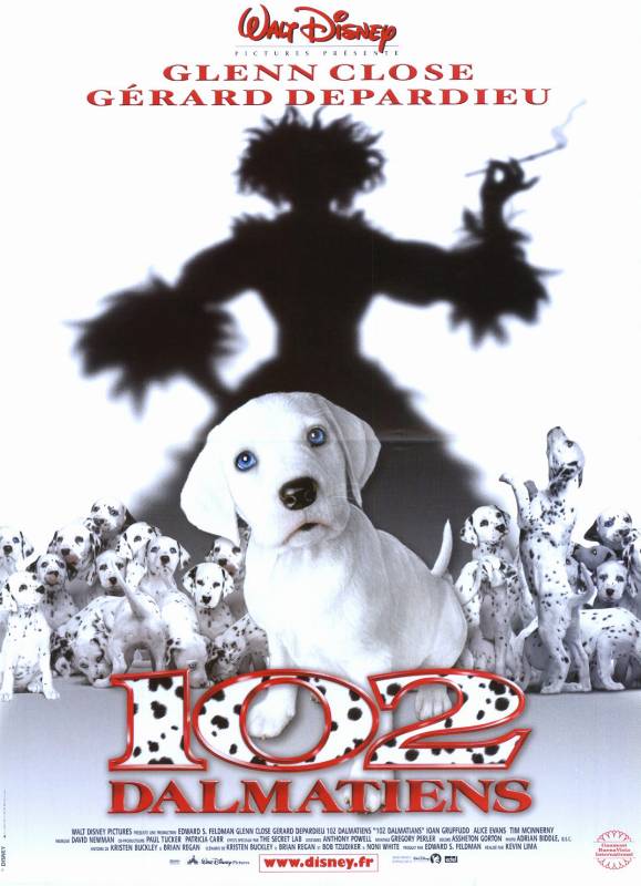 Affiche - 102 DALMATIENS - 40x55cm