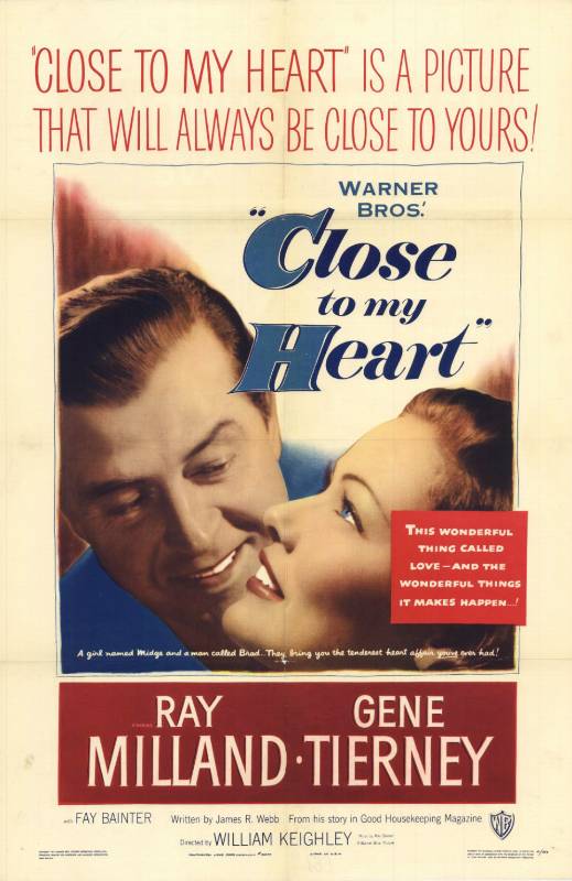 Repro 30x40cm - CLOSE TO MY HEART - U.S.