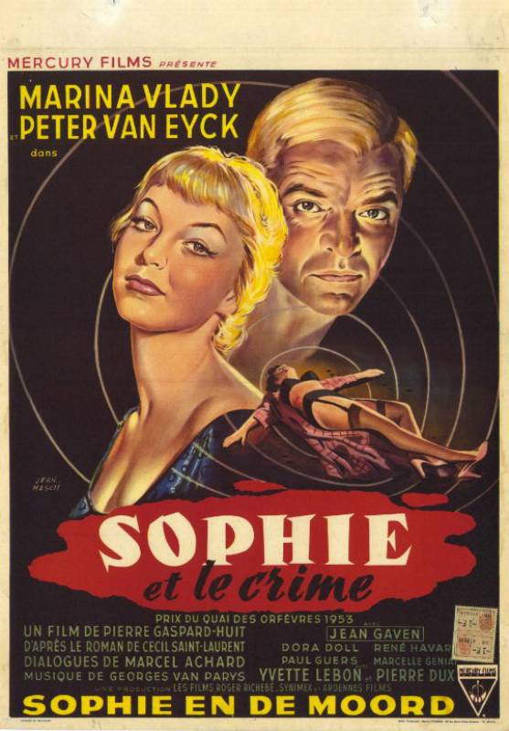Repro 30x40cm - SOPHIE ET LE CRIME - Belge
