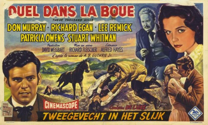 Affiche - DUEL DANS LA BOUE - 36x56cm