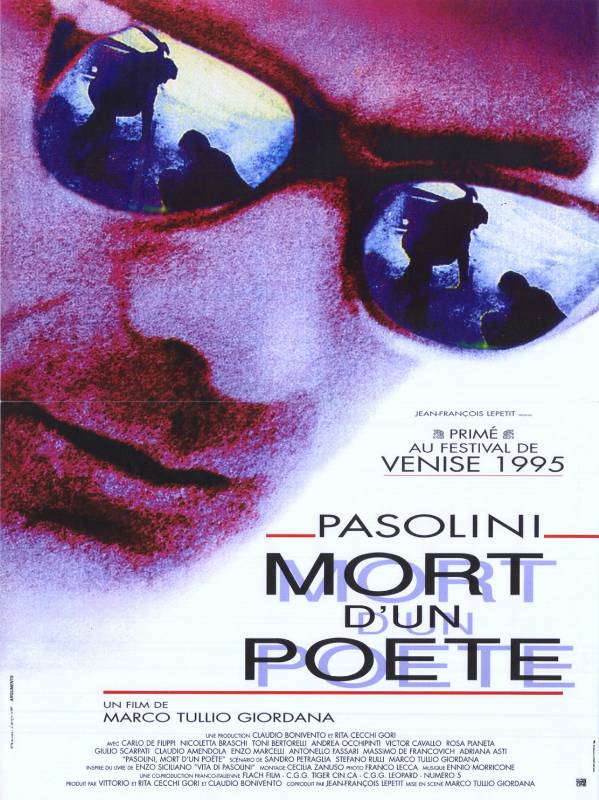 Affiche - PASOLINI, MORT D'UN POETE - 40x55cm